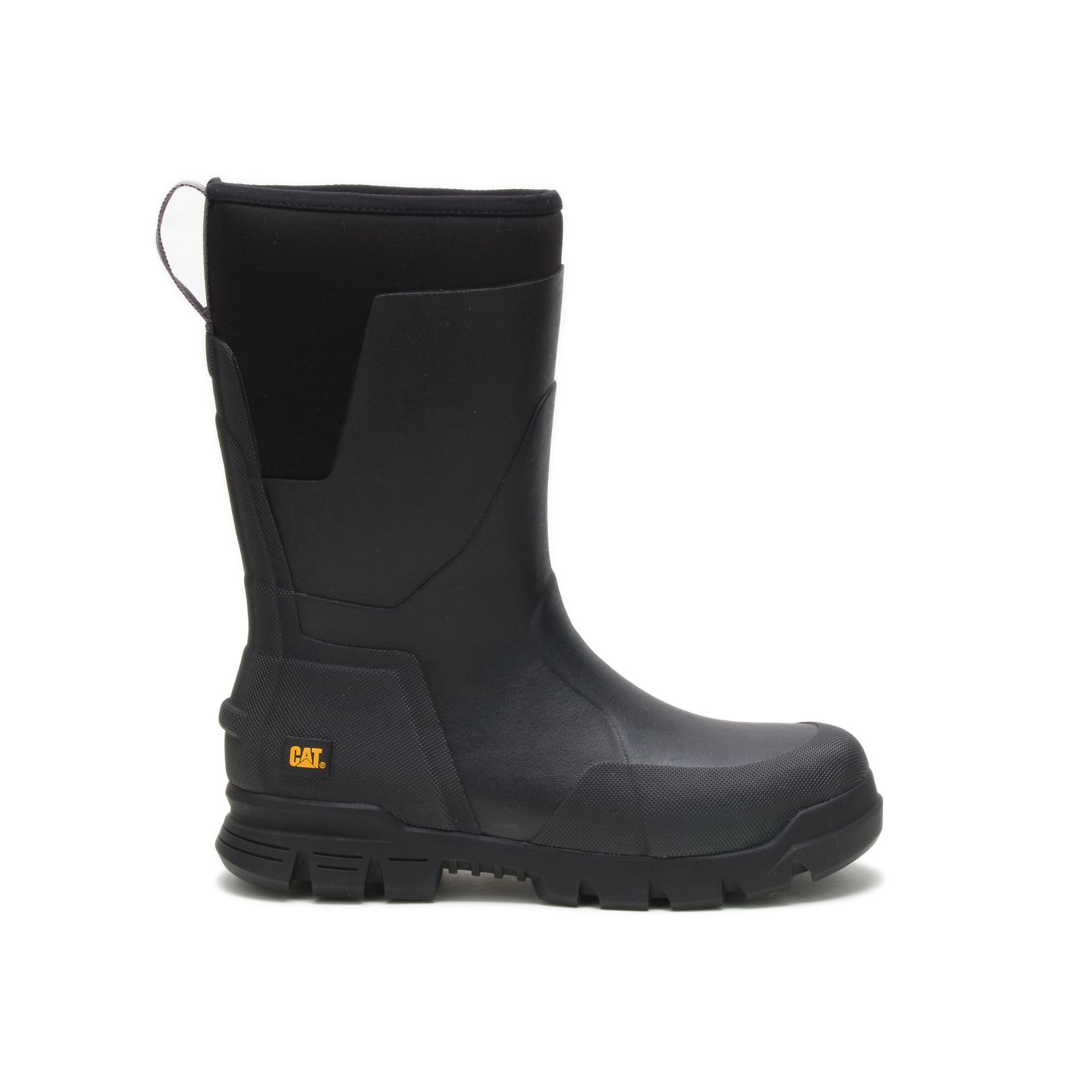 Caterpillar Stormers 11" Philippines - Mens Rubber Boots - Black 68194GXBR